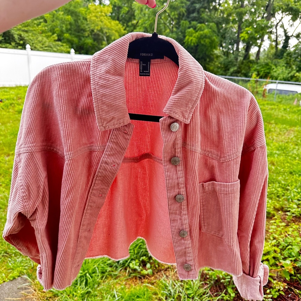 Pink Jean Jacket